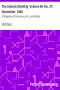 [Gutenberg 11103] • The Atlantic Monthly, Volume 06, No. 37, November, 1860 / A Magazine of Literature, Art, and Politics